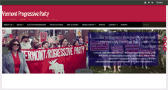 Desktop Screenshot of progressiveparty.org